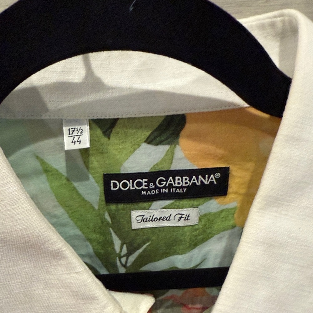 Dolce & Gabbana Multicolor Floral Shirt View 3